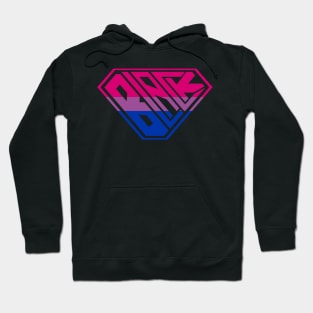 Black SuperEmpowered (Pink, Purple & Blue) Hoodie